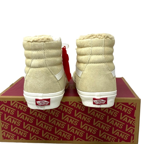 VANS Sk8-Hi Cozy Hug Biscotti Suede Men's Size Shoes Casual Sneakers VN0A7Q5NBVV - Picture 4 of 8